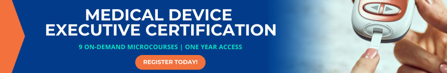 Medical Device Executive Certification